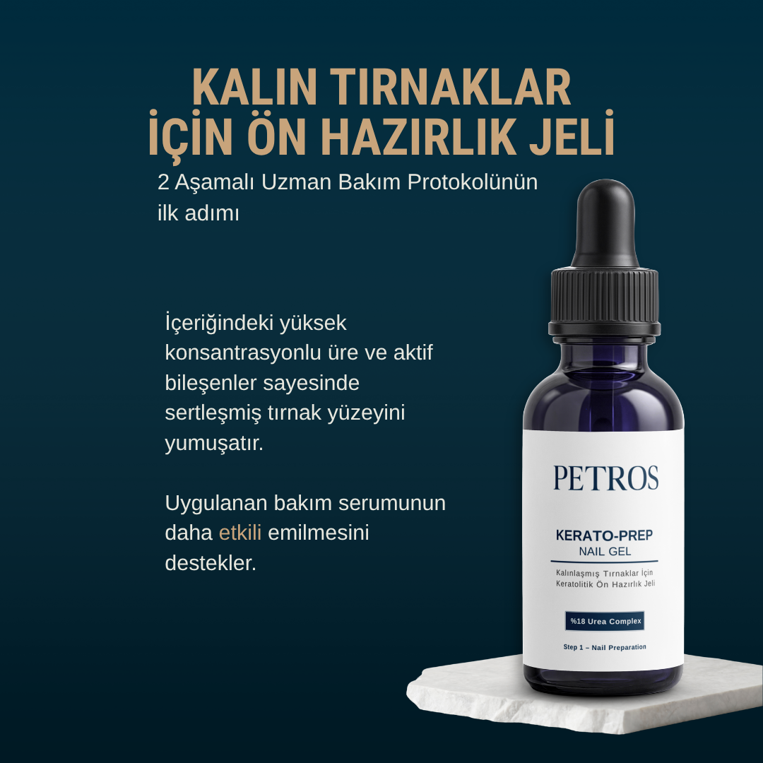Petros Kerato-Prep Gel | Tırnak Yumuşatıcı Ön Hazırlık Jeli