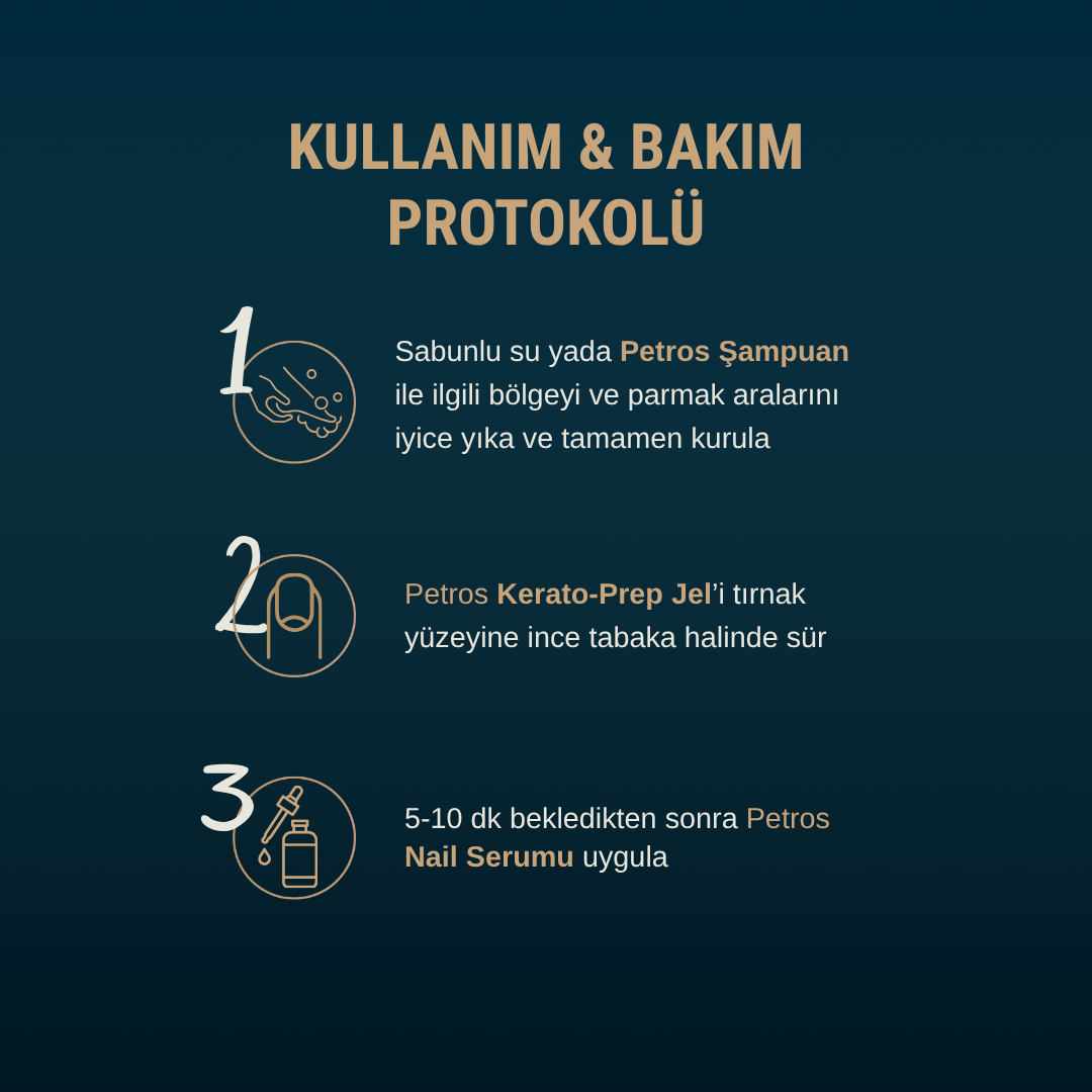 Petros Kerato-Prep Gel | Tırnak Yumuşatıcı Ön Hazırlık Jeli