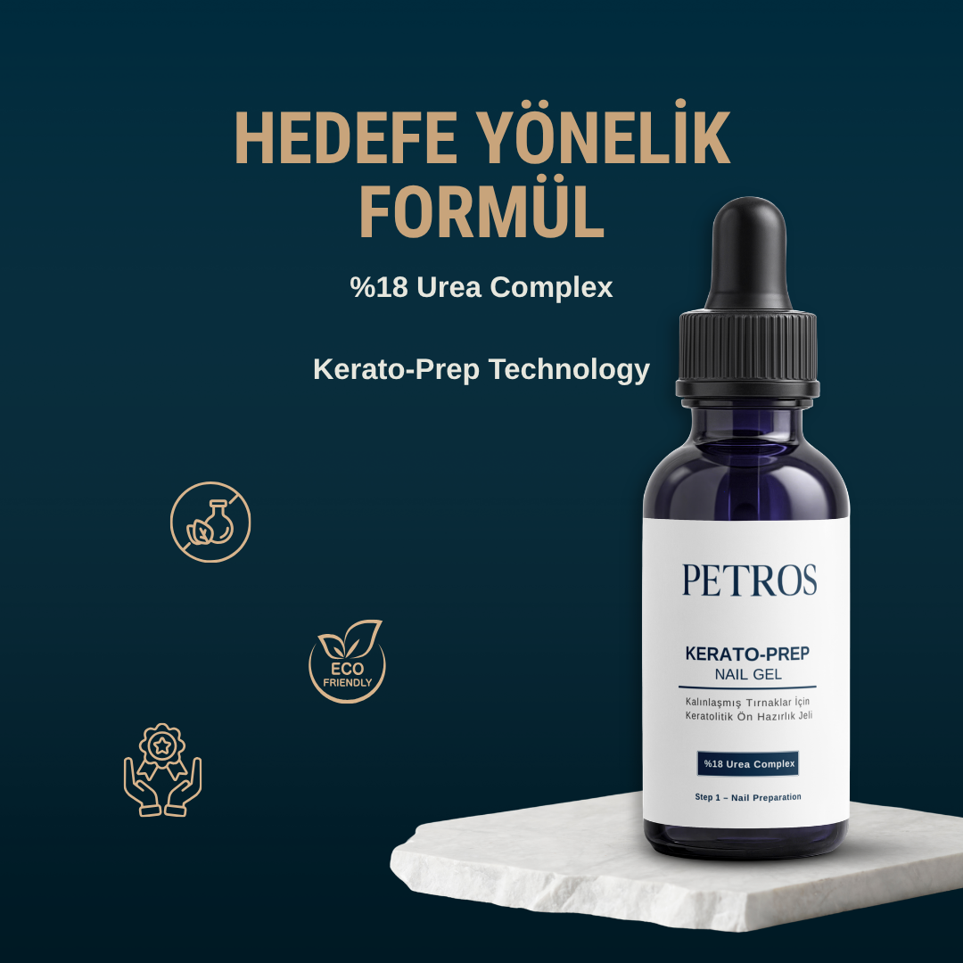 Petros Kerato-Prep Gel | Tırnak Yumuşatıcı Ön Hazırlık Jeli