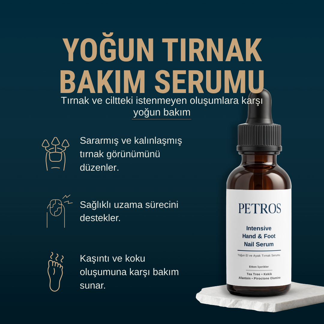 Petros Yoğun Tırnak Bakım Serumu | Uzun Süreli kullanım İçin