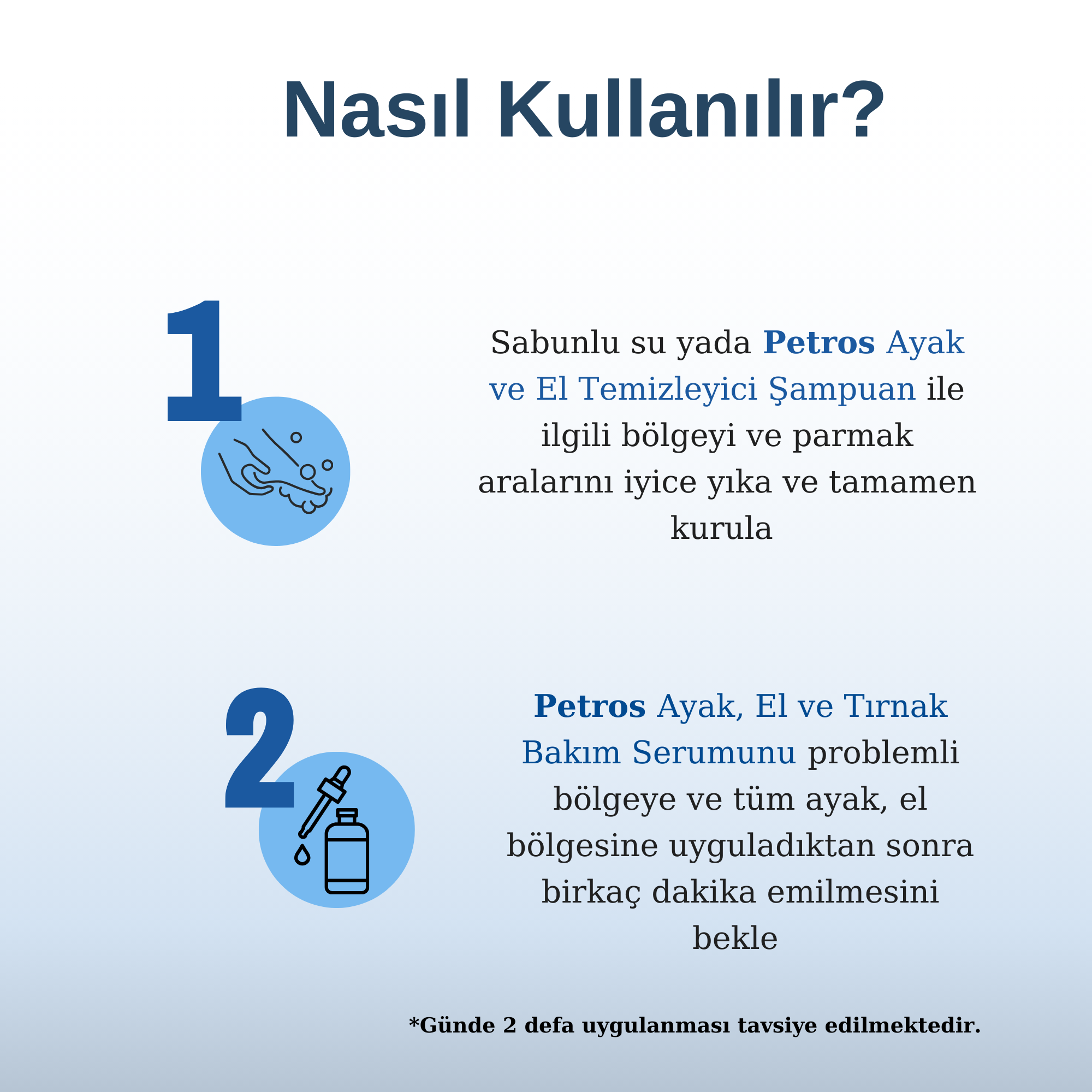 Petros El, Ayak ve Tırnak Bakım Serumu