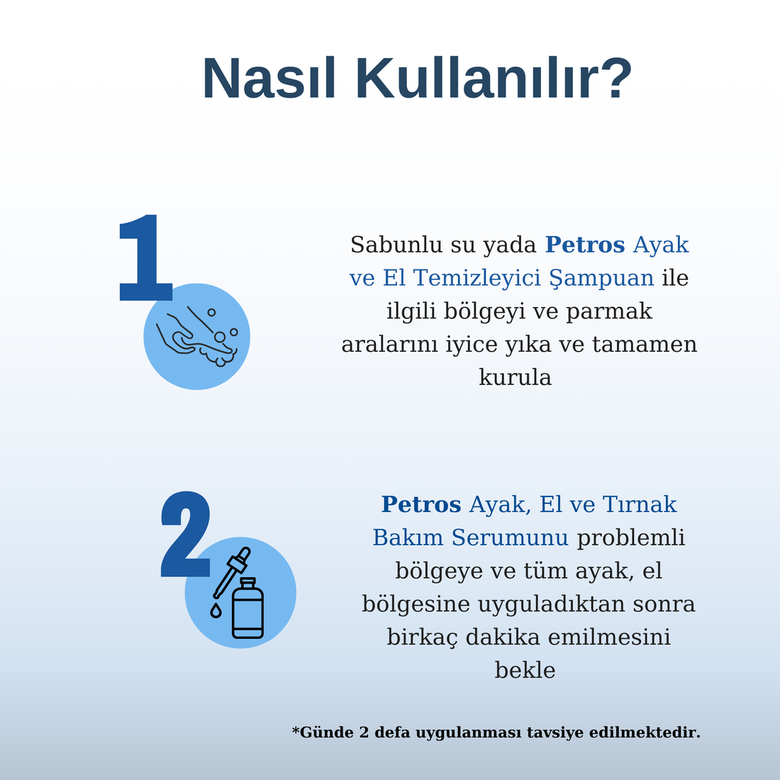 Petros El, Ayak ve Tırnak Bakım Serumu