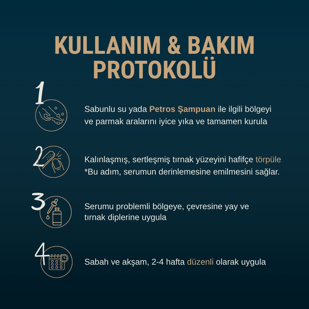 Petros Yoğun Tırnak Bakım Serumu