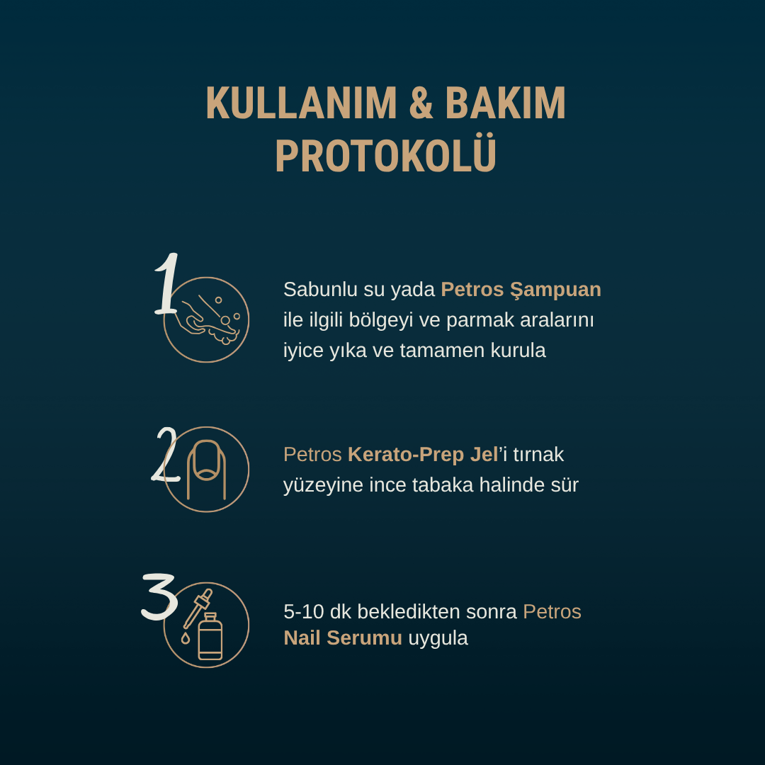 Petros 2 Aşamalı Tırnak Onarım Protokolü