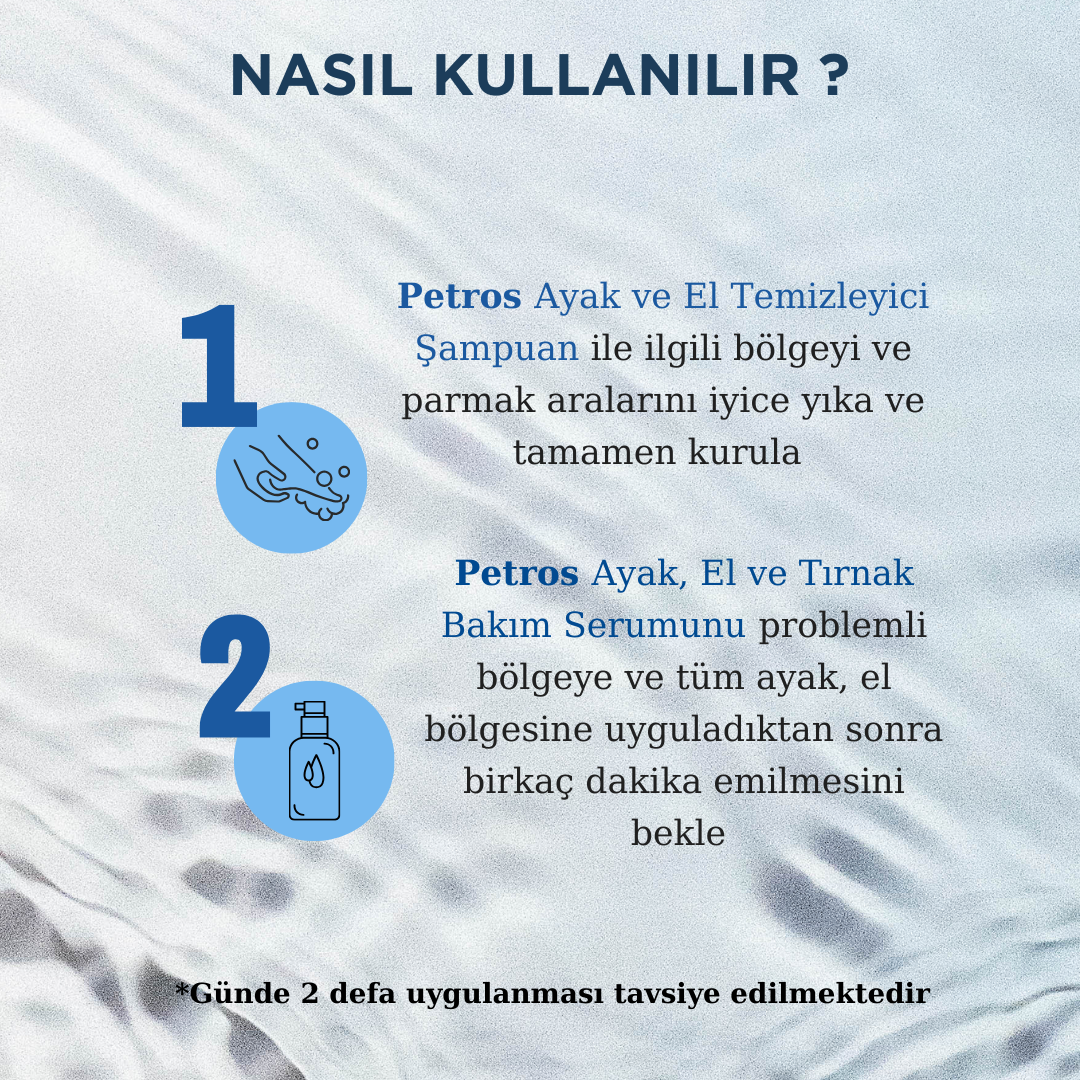 Petros Ayak, El ve Tırnak Temizleme Şampuanı